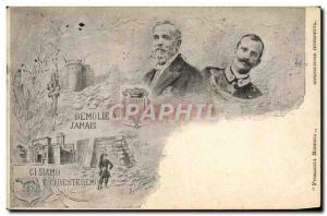 Old Postcard Vittorio Emanuele Loubet