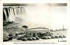 Canada, Ontario, Niagara Falls, Princess Elizabeth Building, Horeshoe Falls,RPPC