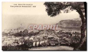 Old Postcard Monte Carlo shooting Beausoleil