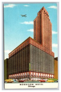 Vintage 1940s Postcard Morrison Hotel, Chicago, Illinois
