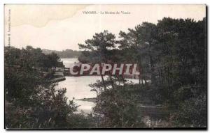 Old Postcard Vannes Riviere du Vincin