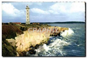 Postcard Modern Saint Georges de Didonne Lighthouse Cliffs