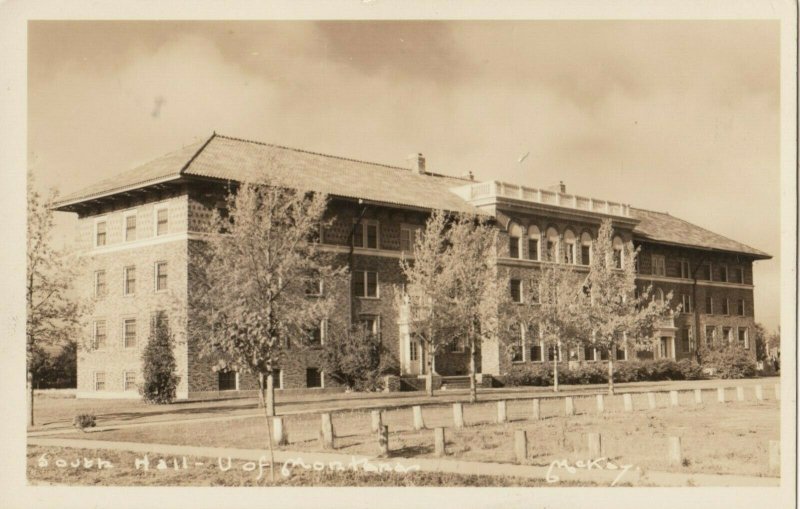 RP ; MISSOULA , Montana, 1940 ; South Hall, University of Montana