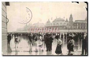 Old Postcard Beach and Kursaal Oostende