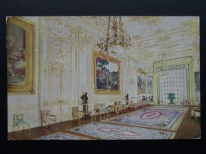 Guard Reception Room WINDSOR CASTLE STATE APARTMENTS c1930s Postcard by R. Tuck