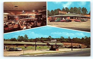 TROY, AL Alabama ~ FIREBIRD INN  c1960s Cars Roadside Pike County Postcard