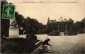 CPA ROCHEFORT-sur-MER Square Parat. Monument Grimaux (666917)