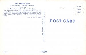 Jackson, Wyoming, Pony Express Motel, AA361-12