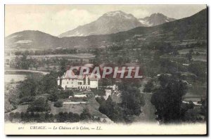 Old Postcard Uriage Le Chateau and Colon