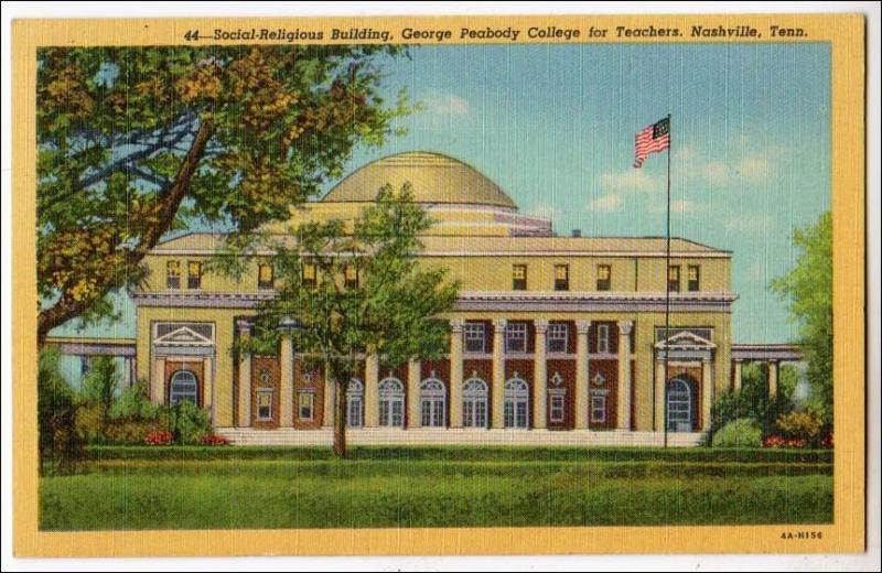 Social Religious Bldg, George Peabody College for Teachers, Nashville TN