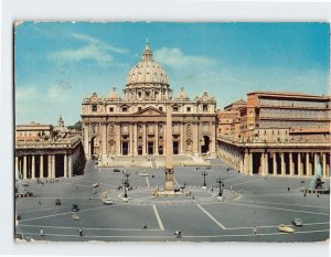 Postcard St. Peter's Square, Rome, Italy