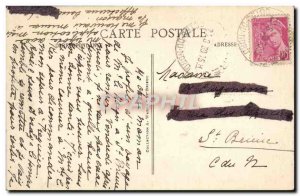 Old Postcard Vallee Poulancre Near Mur de Bretagne Cascade l & # 39entree Gorge