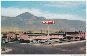 Scott´s Motor Inn , KAMLOOPS , B.C. , Canada , 50-60s