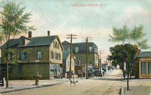 Vintage Postcard; Undertakers, Park Avenue Auburn RI Cranston Providence County