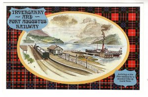 Pier Station, Loch Ness, Train Invergarry & Fort Augustus Railway Train, Steamer