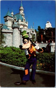 1980s Goofy in Fantasyland Disneyland Anaheim CA Postcard