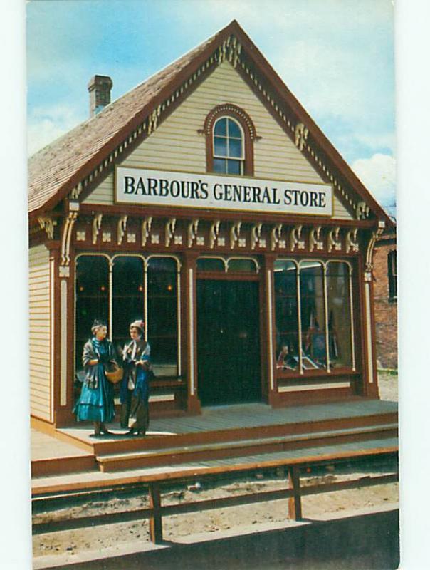 New Brunswick Canada Old Country Store Barbours General Store   Postcard # 5787