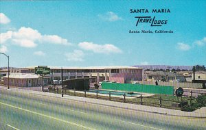 California Santa Maria Trave Lodge Motel With Swimming Pool