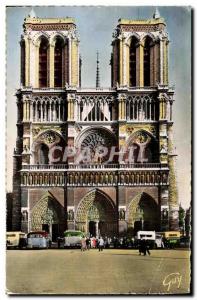 Modern Postcard Paris Eglise Notre Dame Feoche