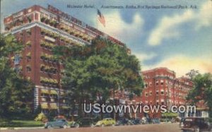 Majestic Hotel, Apartments, Baths - Hot Springs National Park, Arkansas AR