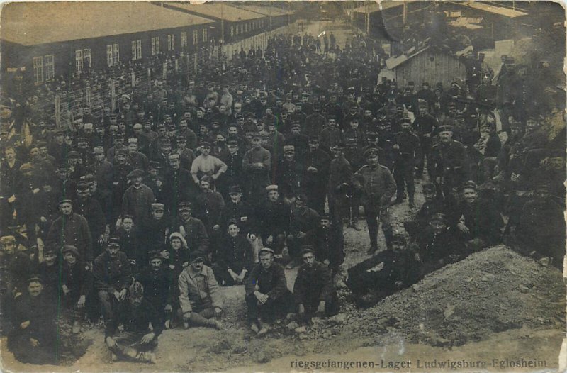 World War 1914/18 Militaria Ludwigsburg Eglosheim prisoners of war prison camp 