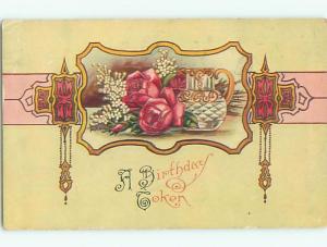 Divided-Back BEAUTIFUL FLOWERS SCENE Great Postcard AA2950