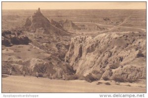 Vampire Peak Badlands Nat Monument South Dakota Albertype