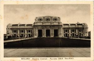 CPA MILANO. Stazione Centrale-Facciata. ITALY (521936)