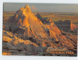Postcard Badlands National Park, South Dakota