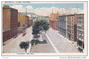 MONTREAL, Quebec, Canada, 1900-1910´s; Victoria Square