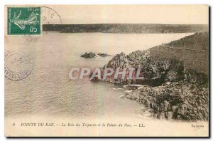 Old Postcard The Pointe du Raz Baie des Trapasses and Pointe du Van