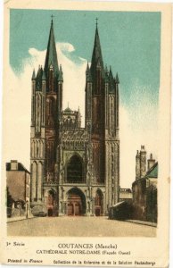 CPA COUTANCES - Cathédrale N.-D. (Facade Ouest) (209556)