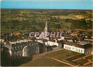Modern Postcard Grand Luce (Sarthe) Le Chateau and general view