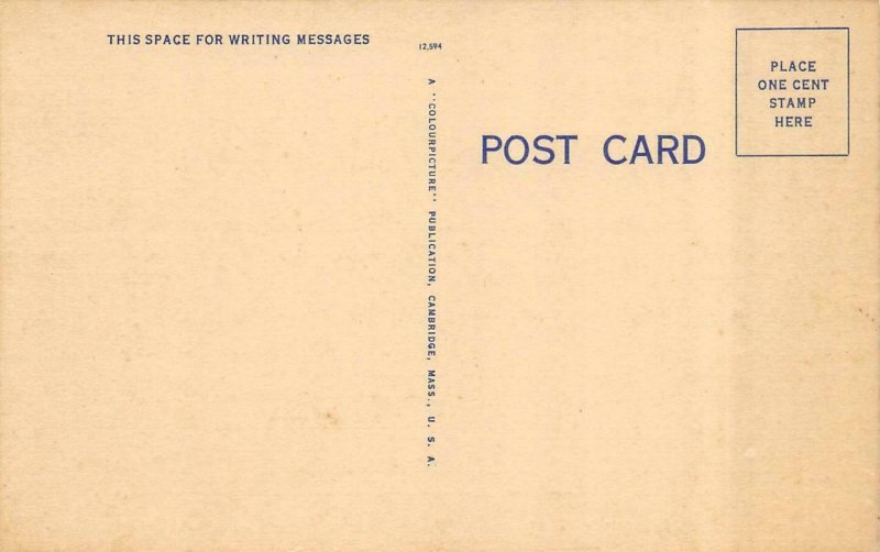 WHEELING, West Virginia WV   DANCING PAVILION ~ WHEELING PARK  c1940's Postcard