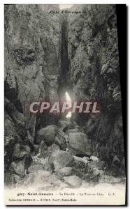 Postcard Old Saint Lunaire The Decolle The Hole in Chat