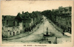 CPA RODEZ - Rue St-Cyrice (113184)