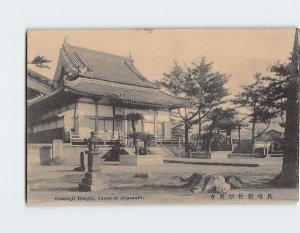 Postcard Goshinji Temple Inasa at Nagasaki Japan