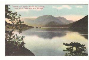 The Lake, Harrison Hot Springs, British Columbia, Antique Postcard