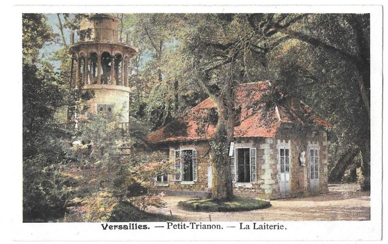 France Versailles Petit Trianon La Laiterie Dairy Postcard