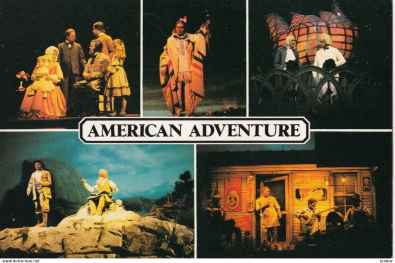 Disney EPCOT Center, 1980s; American Adventure