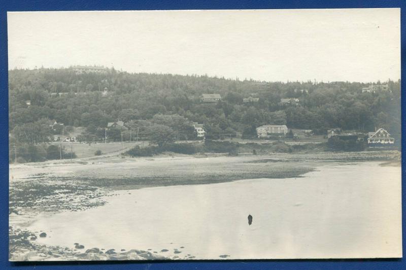 Seal Harbor Maine me real photo postcard RPPC