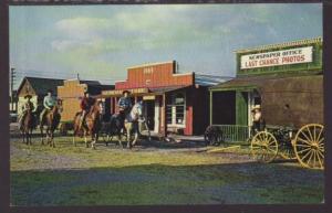 Sheriff's Posse,Old Abilene Town,KS Postcard 