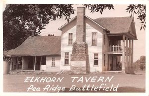 Elkhorn Tavern, Pea Ridge Battlefield Civil War Postcard
