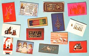 Christmas Cards Advertising Unused 