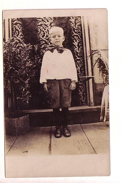 Real Photo, Young Boy