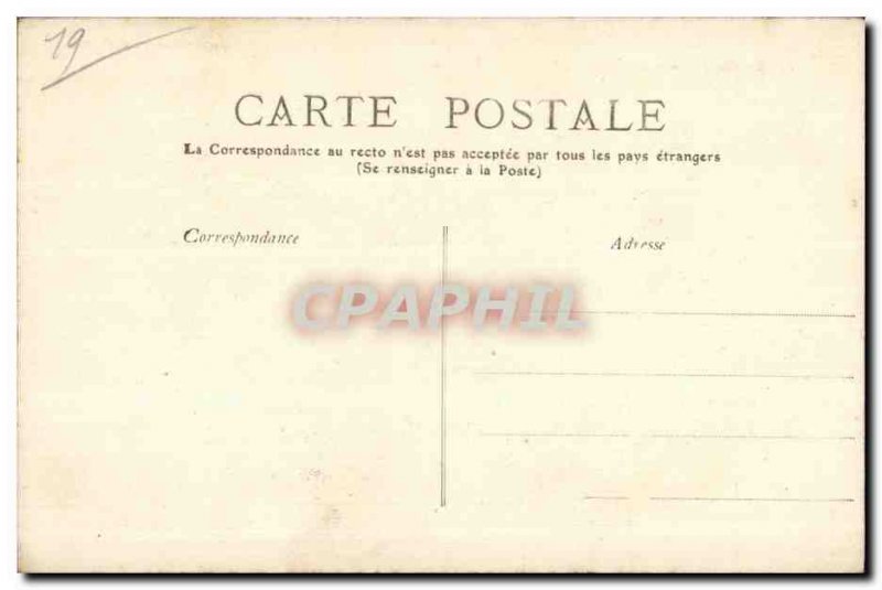 Old Postcard Correze Uzerche the Old Castles