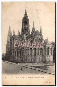 Old Postcard Bayeux cathedral rating of & # 39abside