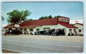 ARRIBA, Colorado CO ~ Roadside SHULL PIANOS & ANTIQUES 1974 Advertising Postcard