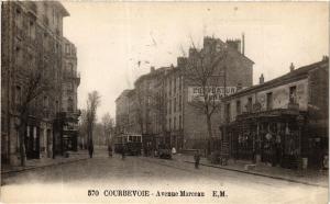 CPA COURBEVOIE Avenue Marceau (412742)