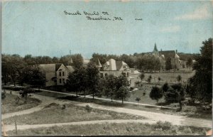 Beecher Illinois~South Gould Street~Homes~Churches~Intersection~1910 CU Williams 